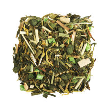 Чай зеленый ароматизированный  "Лайм и Женьшень" 