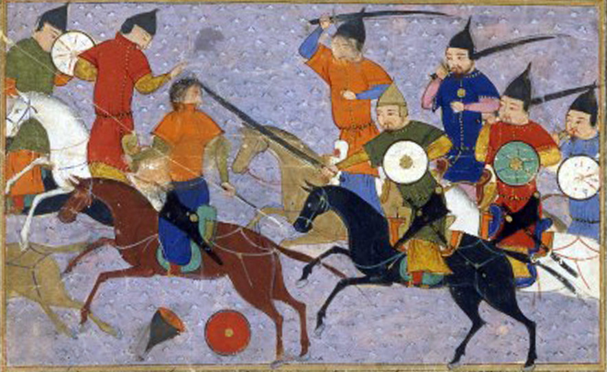 Сражение войск Монголии и империи Цзинь