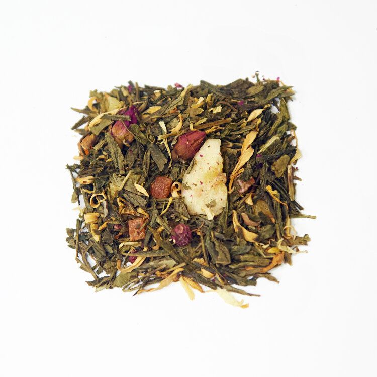 Фото Чай зеленый ароматизированный "Сочные тропики" 