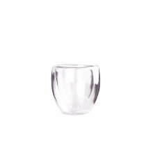 Необжигающая чашка  из жаропрочного стекла 100 мл "Киото" (упаковка 4 шт)