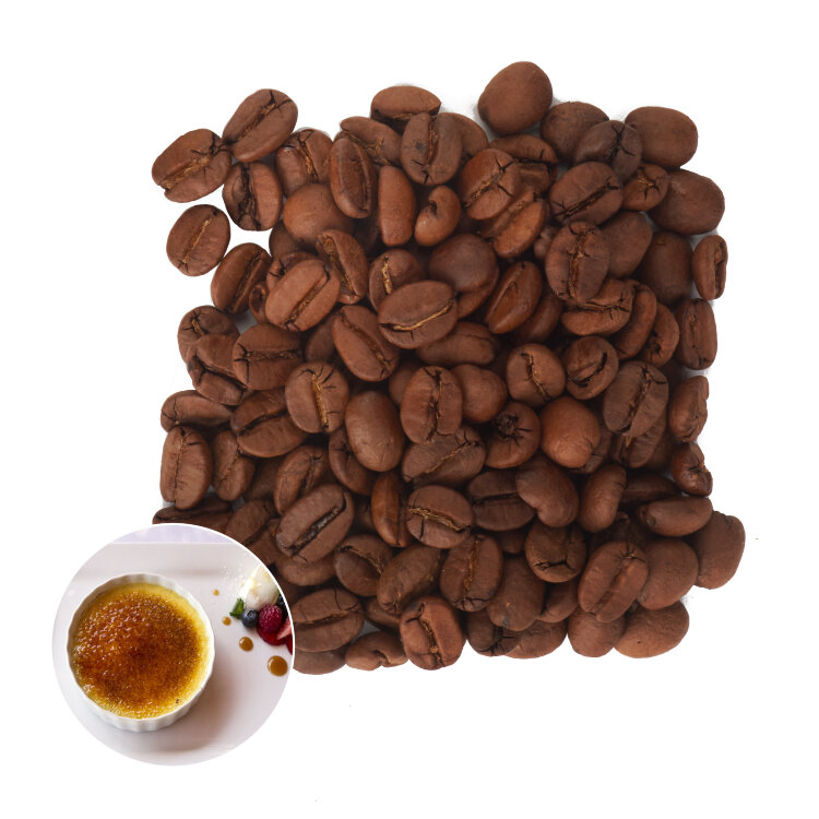 Фото Кофе в зернах ароматизированный "Крем-Брюле" 1000 гр