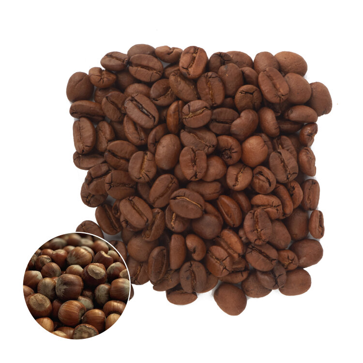 Фото Кофе в зернах ароматизированный "Лесной Орех" 1000 гр