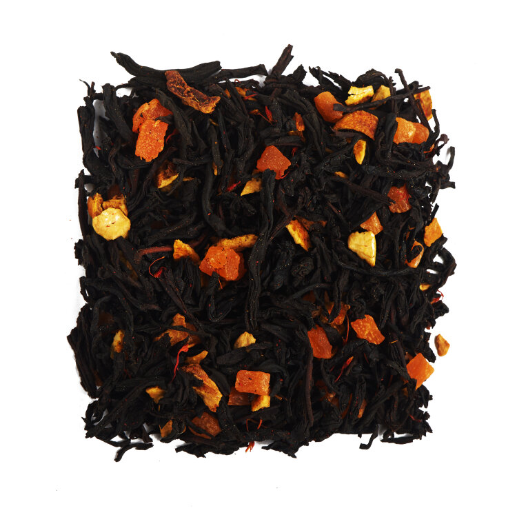 Фото Чай черный ароматизированный "Красный апельсин" (Premium)